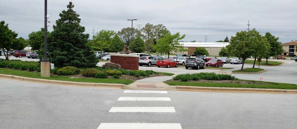 Tinley Park Park District Parking Lot